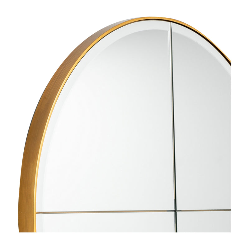 Parlour Round Mirror (Brass)