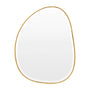 Pebble Mirror (55 x 70cm) - Brass