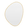 Pebble Mirror (70 x 90cm) - Brass