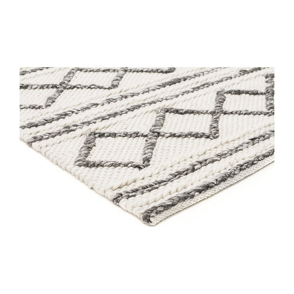 Studio 326 White Rug | Handwoven Mid Century Tribal Design | Buy Online ...