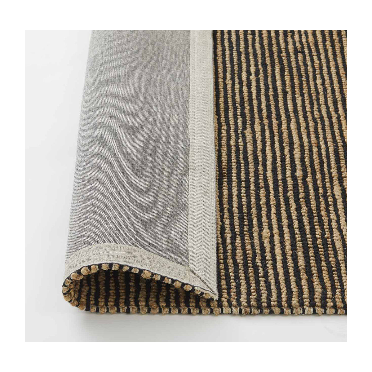 Lisbon Stripe | Super Thick Wool and Jute Rug | Online Purchase – Life ...