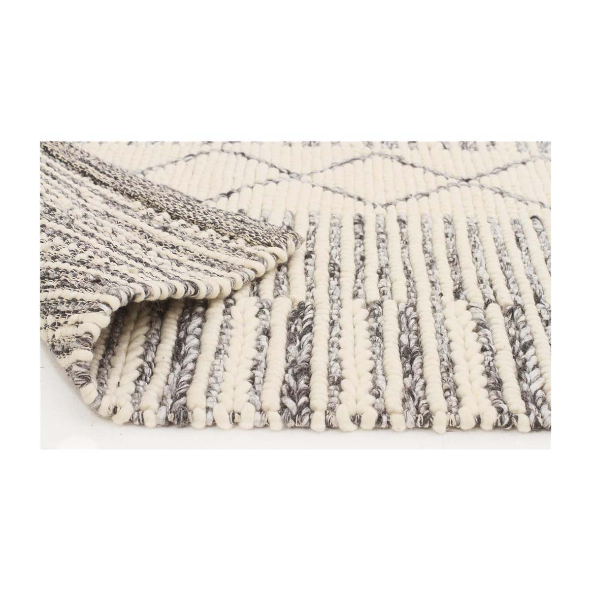Scandi Grey Wool Rectangle Rug | Buy Skandi 316 Online – Life Interiors