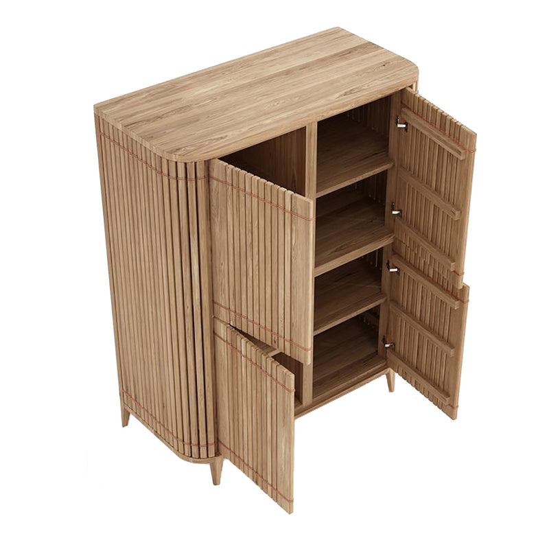 Koppar Cupboard with 4 Doors