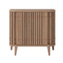 Koppar Side Table (Left Hinges) - Teak