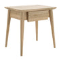 Vintage Bedside Table 1 Drawer (Short) - Oak