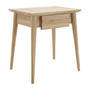 Vintage Bedside Table 1 Drawer (Square) - Oak